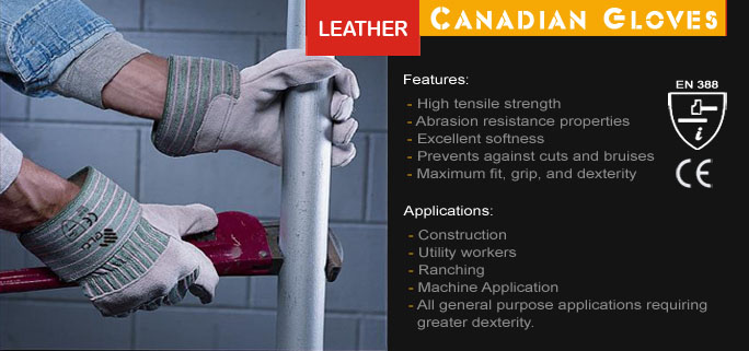 Leather Canadian Gloves